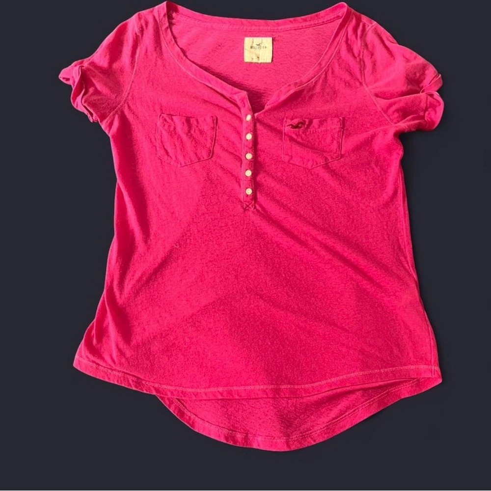 Hollister Pink Short Sleeve Tee